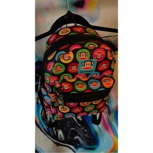 Paul Frank Colorful Polka Dot with the Monkey Design Backpack